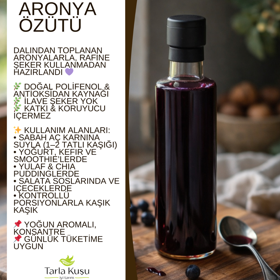 ARONYA ÖZÜTÜ 250 ML