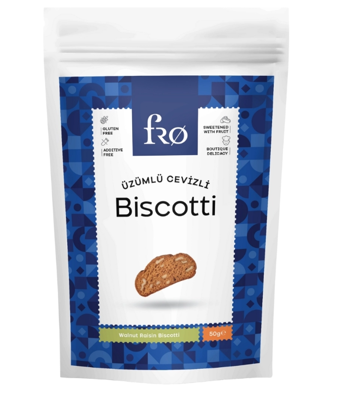 Üzümlü Cevizli Biscotti