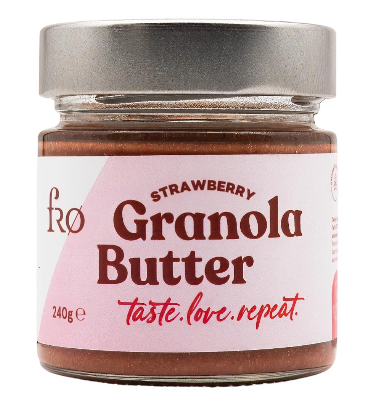 Strawberry Granola Butter