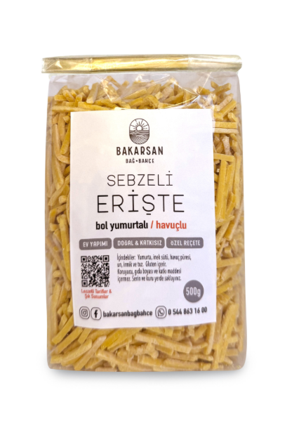 Havuçlu Erişte 500 Gr