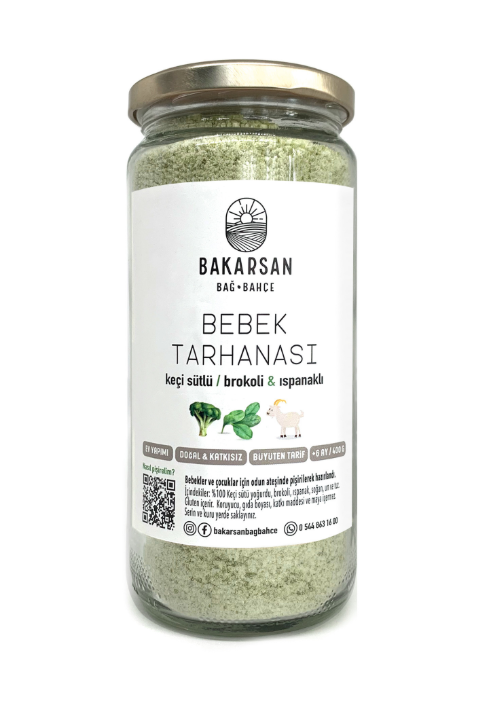 Keçi Sütlü Ispanak ve Brokolili Tarhana 400 Gr