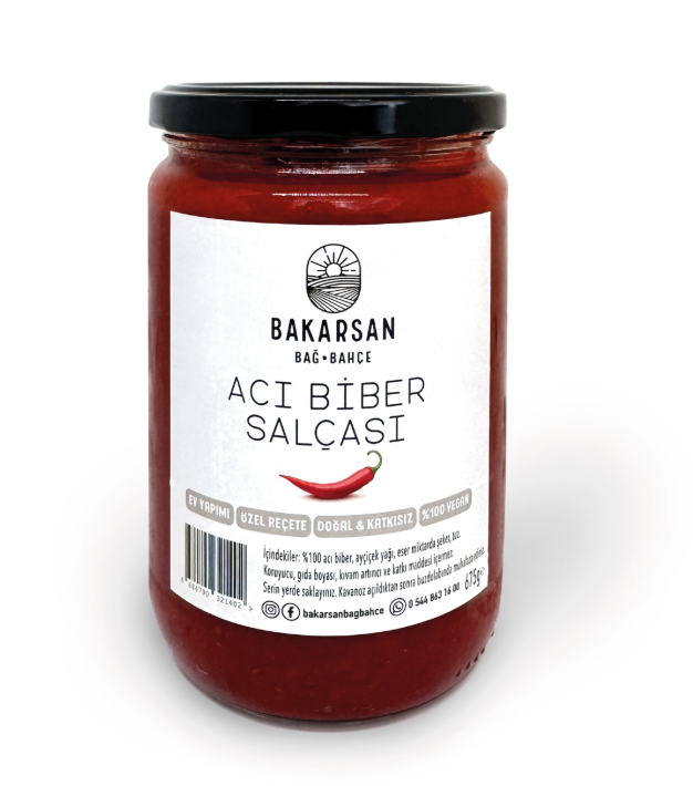 Acı Biber Salçası 650 Gr