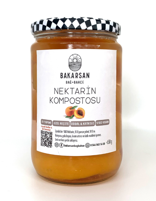 Şeftali Kompostosu 650 Gr