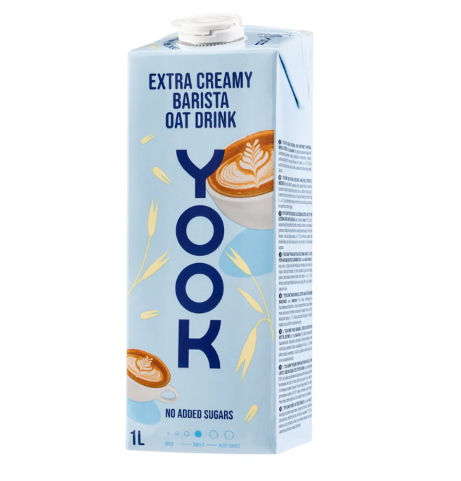 YOOK YULAF SÜTÜ EXTRA CREAMY BARİSTA *6