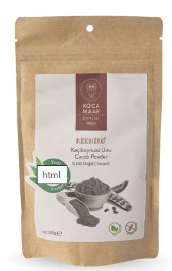 KECHIKO® Keçiboynuzu Unu 200 gr