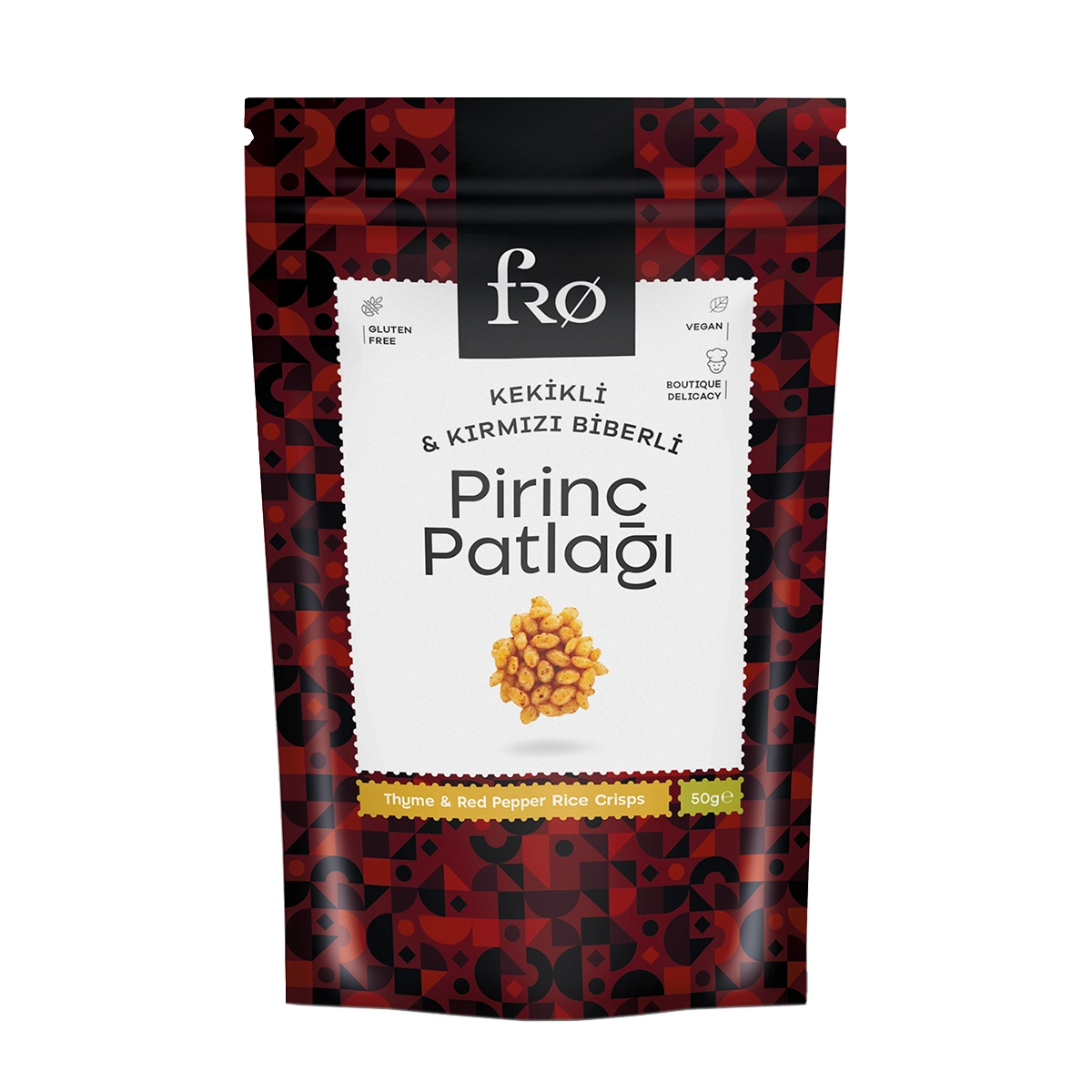 Kekikli & Kırmızı Biberli Pirinç Patlağı